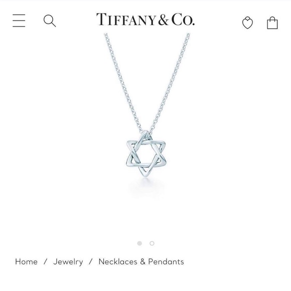 Tiffany & Co. Jewelry - Star of David necklace by Tiffany & Co. Brand new